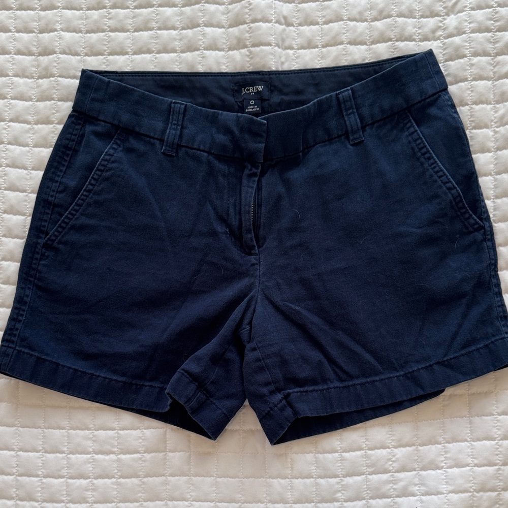 J. Crew Women's Dark Blue 5” Chinos Size 0